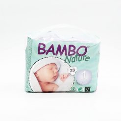 پوشک بامبو 1 چسبی تعداد 28 عدد