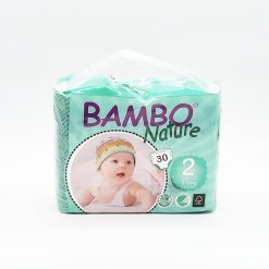 پوشک بامبو 2 چسبی تعداد 30 عدد