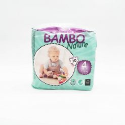 پوشک بامبو 4 چسبی تعداد 30 عدد