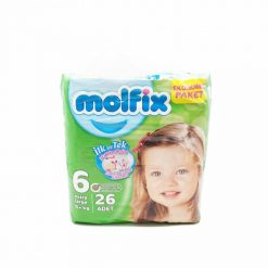 پوشک مولفیکس ترک 6 چسبی تعداد 26 عددی