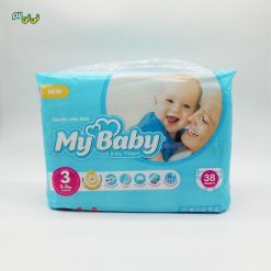 پوشک مای بیبی سایز 3 بسته 38 عددی