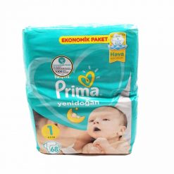 پوشک پریما 1 چسبی تعداد 68 عددی