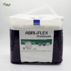 پوشک شورتی بزرگسال ابری فلکس مدل L1 بسته ۱۴ عددی