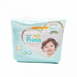 پوشک پریما ضد حساسیت سایز ۶ بسته ۳۵ عددی
