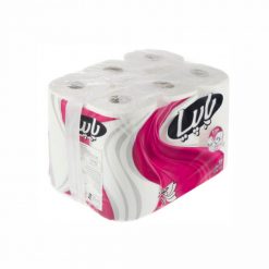 دستمال توالت پاپیا بسته ۱۲ عددی