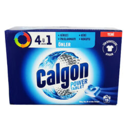 قرص جرم گیر ماشین لباسشویی Calgon بسته ۱۵ عددی