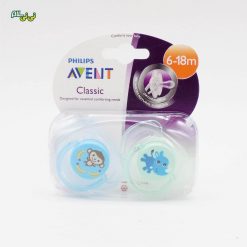 پستانک ارتودنسی اونت ۶ تا ۱۸ ماه بسته ۲ عددی