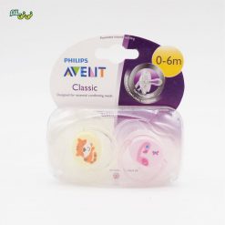 پستانک ارتودنسی اونت ۰ تا ۶ ماه بسته ۲ عددی