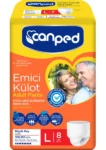 پوشک بزرگسال جان پد conped سایز لارج بسته 8 عددی