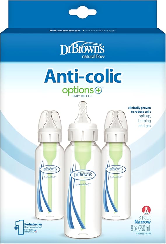 پک شیشه شیر طلقی سه عددی 250 میل دکتر براونز DrBrown’s