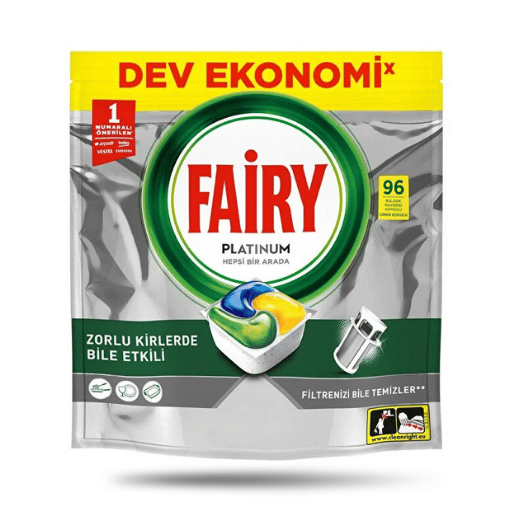 قرص ماشین ظرفشویی96 عددی فیریFAIRY مدل Platinum