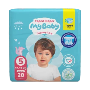 پوشک مای بی بی سایز 5 بسته 28 عددی