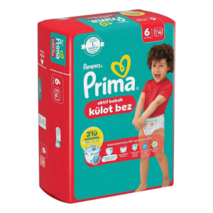 پوشک شورتی پریما پمپرز سایز 6 بسته 18 عددی