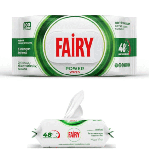 دستمال مرطوب چندمنظوره فیری FAIRY بسته ۱۰۰ عددی